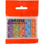 Набор самоклеящихся этикеток-закладок "deVENTE. Color pattern" бумажные 44x12 мм, 5x20 листов, офсет 80 г/м², 5 дизайнов, в пластиковом пакете с европодвесом
