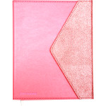 Дневник "deVENTE. Pink&Pink" универсальный блок, офсет 1 краска, белая бумага 80 г/м², твердая комбинированная обложка из искусственной кожи с поролоном, створка на кнопке, тиснение фольгой, отстрочка, 1 ляссе