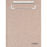 Клипборд "deVENTE. Glitter Shine" A4 (225x316 мм) картон толщина 2 мм, фактура с блестками, в пластиковом пакете, сверкающий розовый