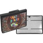 Папка для тетрадей, ИЗО и технологии "deVENTE. Skateboard" A4 (33,7x23x3 см) с ручкой, на молнии с трех сторон, картон с покрытием из фольги с конгревным тиснением