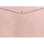 Папка-конверт на кнопке "deVENTE. Glitter Shine" A4 (330x230 мм) 350 мкм, фактура "песок" индивидуальная маркировка, фактура с блестками, сверкающий розовый